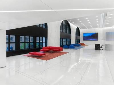 SONY集團(tuán)訂制的辦公室裝修設(shè)計(jì)效果圖(實(shí)景)